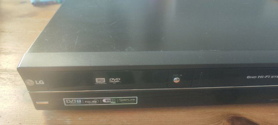 LG RCT699H DVD-Vcr VHS DVD inspelning till reparation