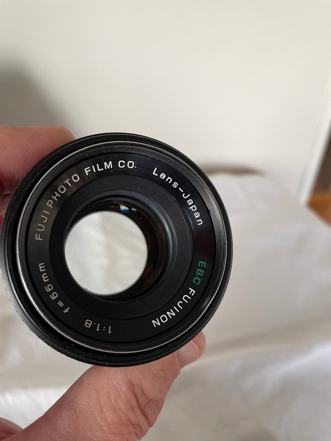 Fujinon EBC 1:1.8 f=55mm.