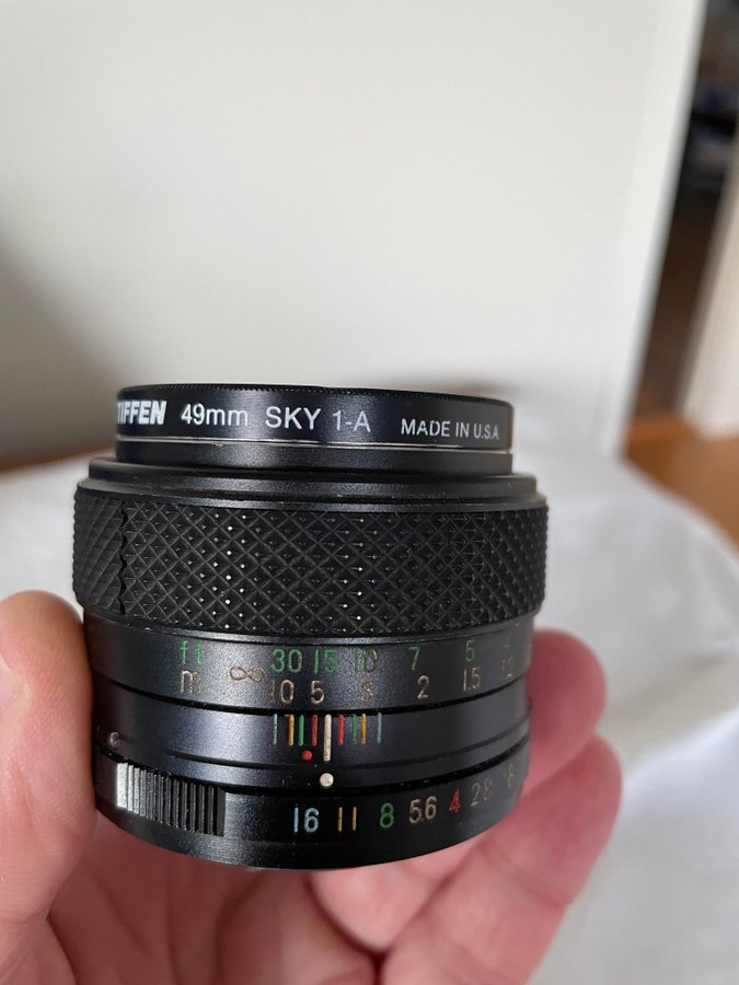 Fujinon EBC 1:1.8 f=55mm.