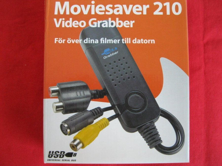 Muviesaver 210 Video Graber för film Digitalisering