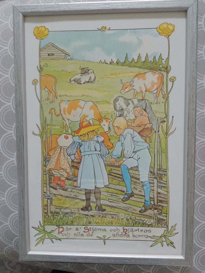 Tavla av Elsa Beskow bild