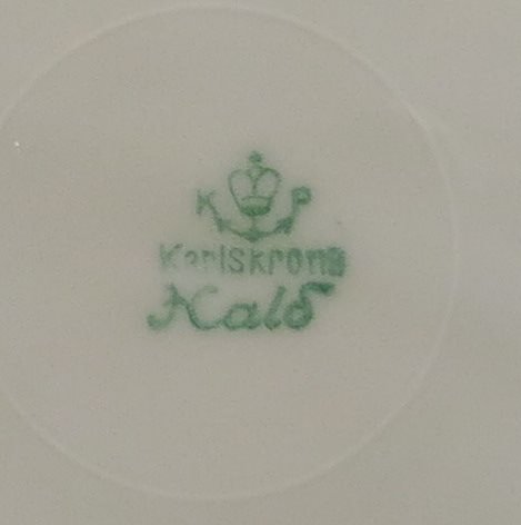 Tallrik HALD karlskrona