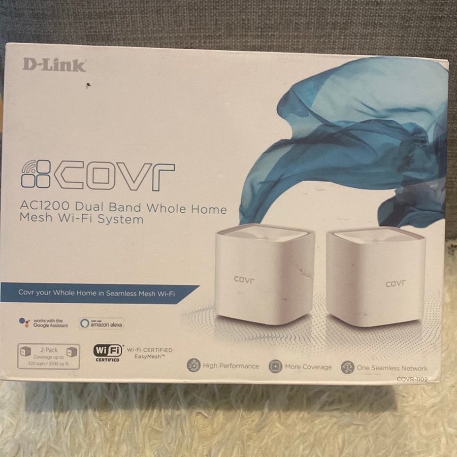 Helt ny Mesh System @@ D-Link COVR AC1200 Dual Band Whole Home Mesh