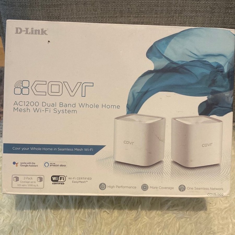 Helt ny Mesh System @@ D-Link COVR AC1200 Dual Band Whole Home Mesh