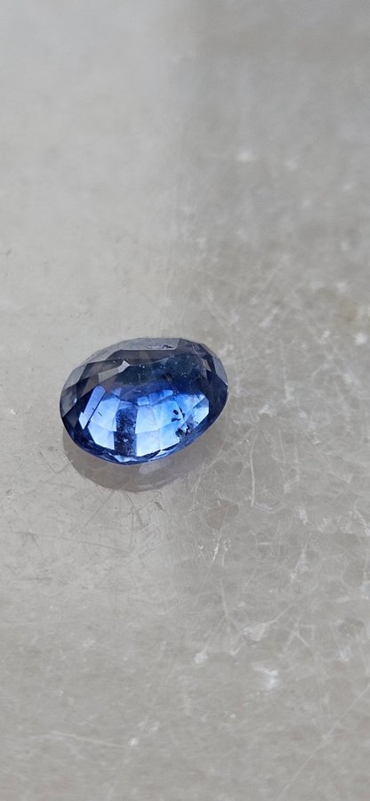 Naturlig Blå Safir 1.165Ct