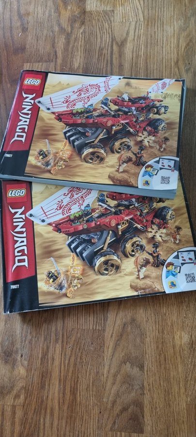 Lego Ninjago 70677 med manual