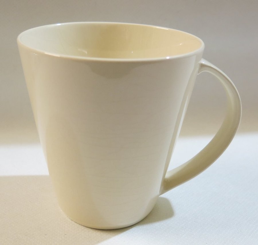 Vintage mugg Natural Ivory Fine Ironstone