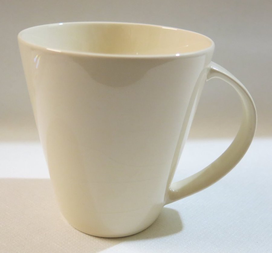 Vintage mugg Natural Ivory Fine Ironstone