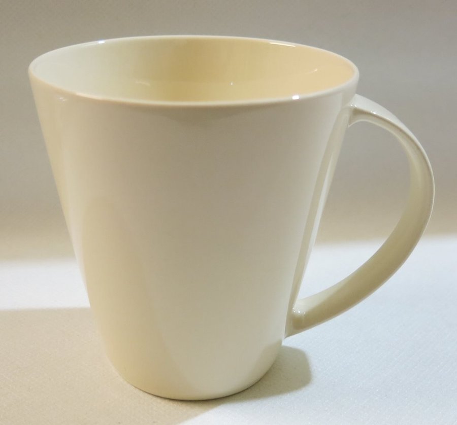 Vintage mugg Natural Ivory Fine Ironstone