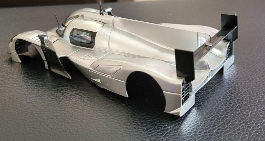 Slot.it kaross - Audi R18 e-tron quattro. Färg silver