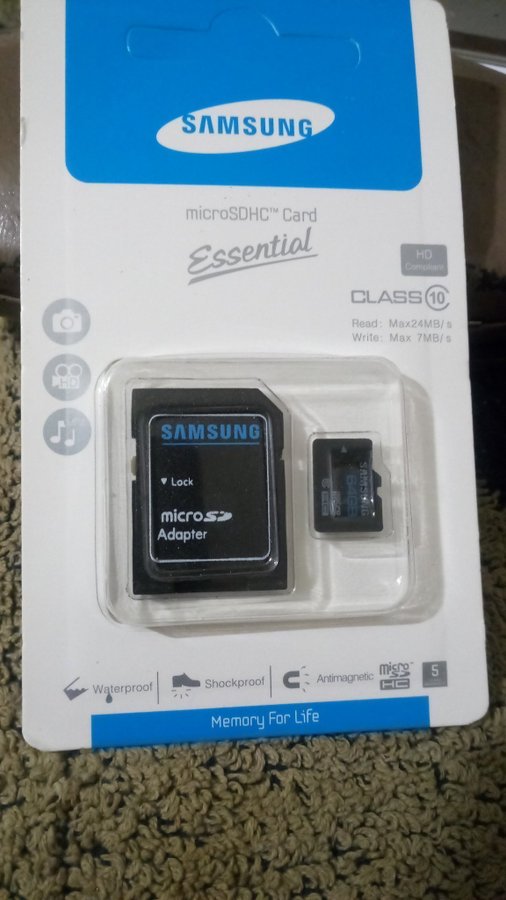 micro SDHC card 64GB