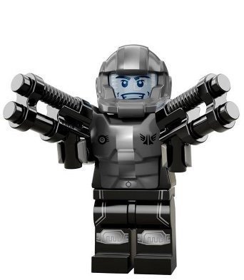 3 stycken Lego Minifigur - Galaxy Trooper CMF 13 (2015) Nyskick