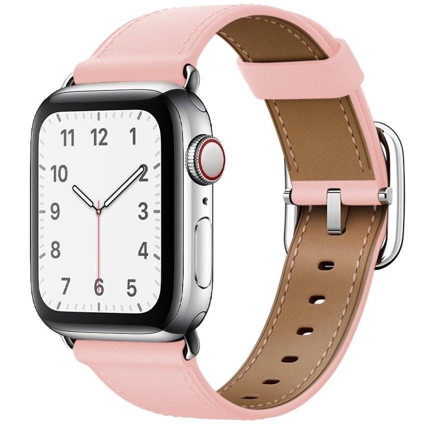 Fyrkantigt Spänne 38/40/41/42mm Apple Watch Armband - ROSA