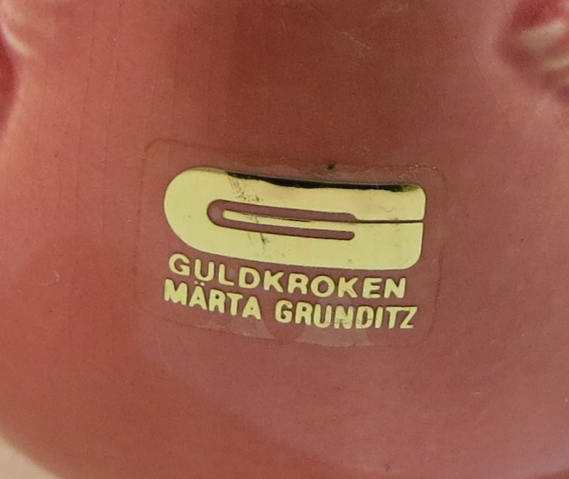 Ljusstake Fågelform Guldkroken Märta Grunditz