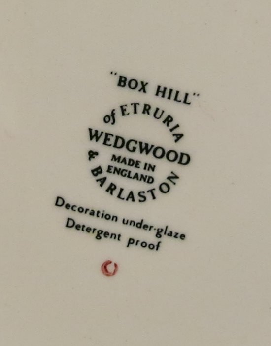 Assiett BOX HILL Wedgwood Englnad