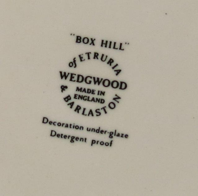 Assiett BOX HILL Wedgwood Englnad