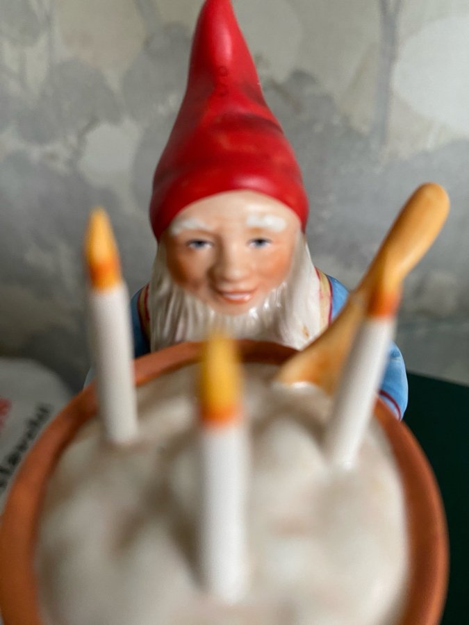 Tomte med ljusstake