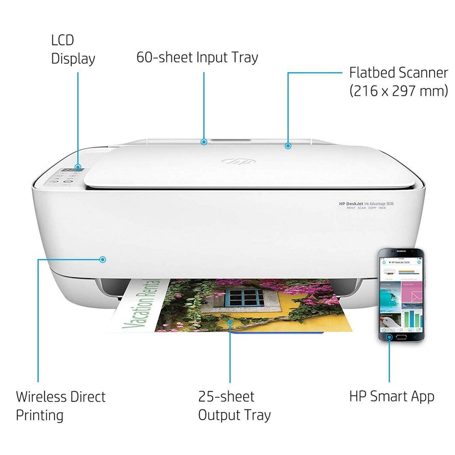 HP DeskJet 3630 All-in-One Printer