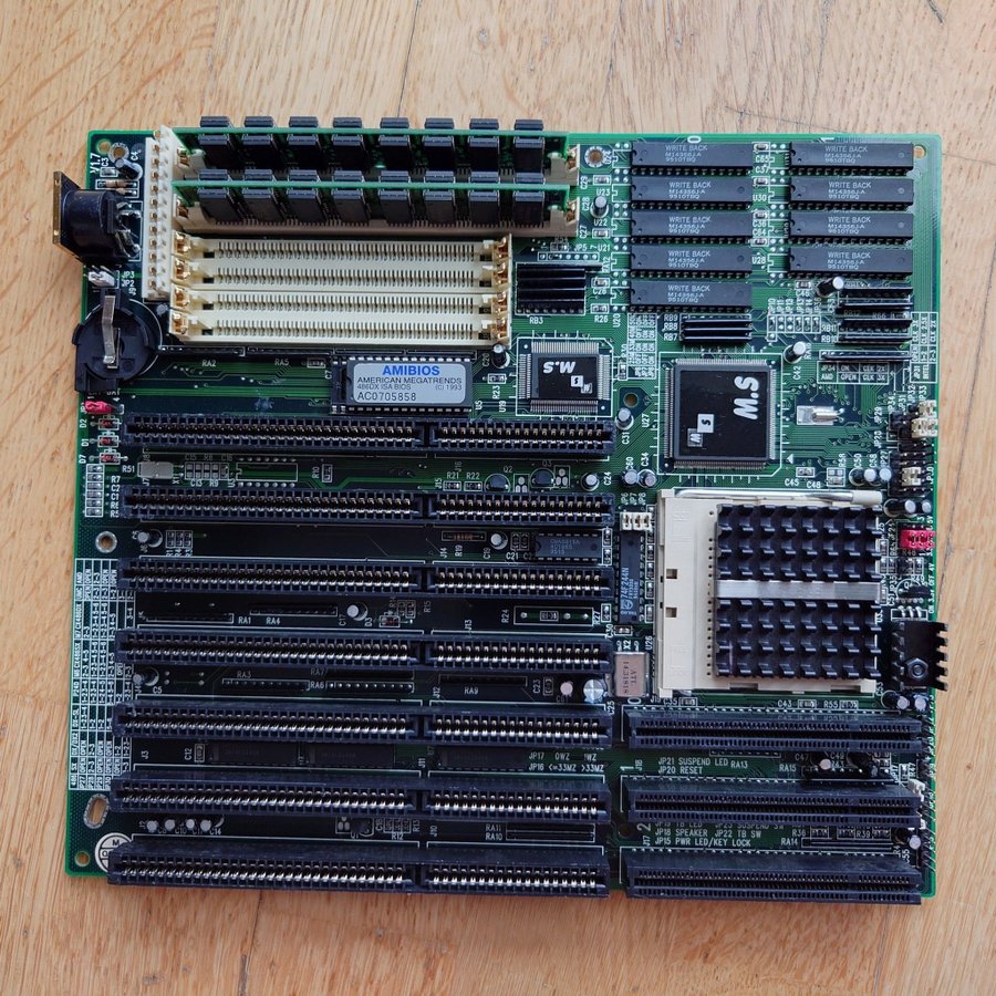 1995 486 Mobo Socket 3 DX4/100, ISA VLB, 16 MB RAM