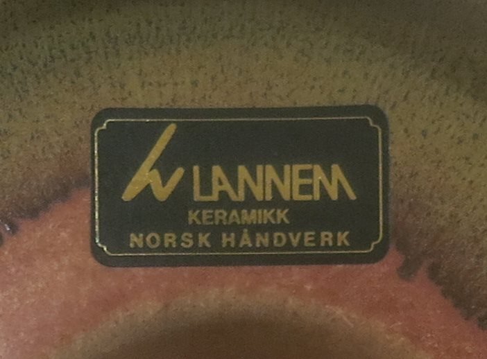 Ljuslykta Lannem Keramik Norway