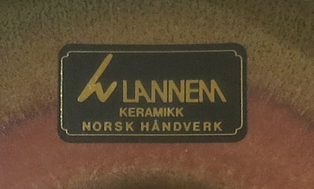 Ljuslykta Lannem Keramik Norway