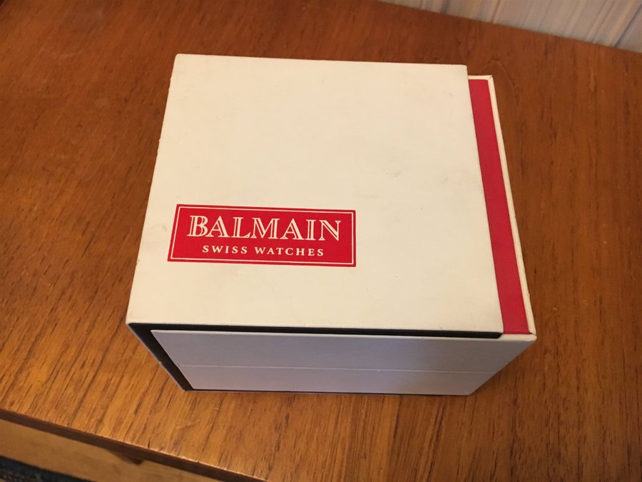 Balmain klock box