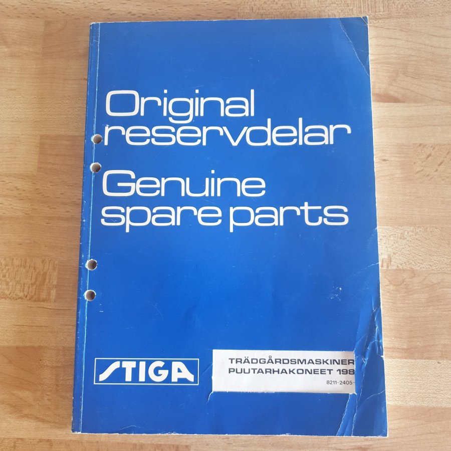 Stiga Original Reservdelar - Genuine Spare Parts