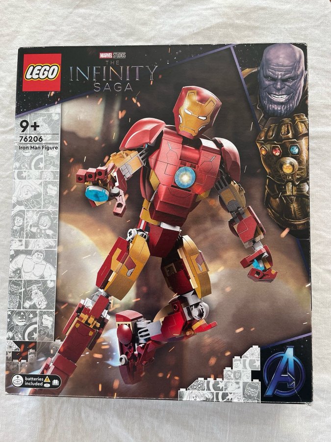 LEGO Marvel Infinity Saga Iron Man Figur 76206