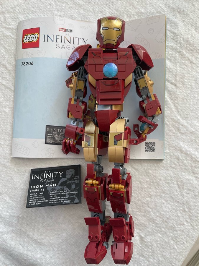 LEGO Marvel Infinity Saga Iron Man Figur 76206