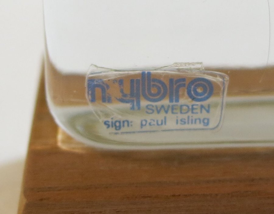 Jägare i glas Nybro Sweden Design Paul Isling