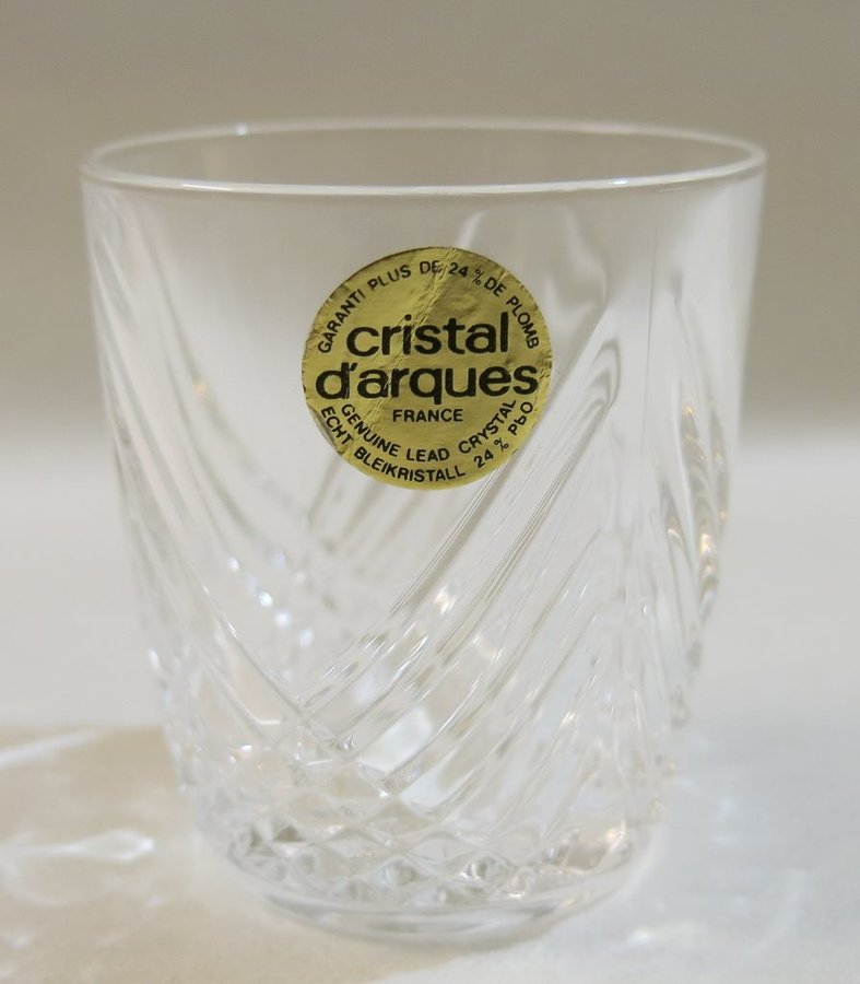 Whiskyglas Cristal d'arques France