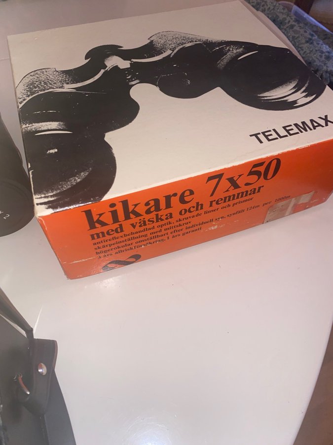 Telemax kikare 7x50 nyskick