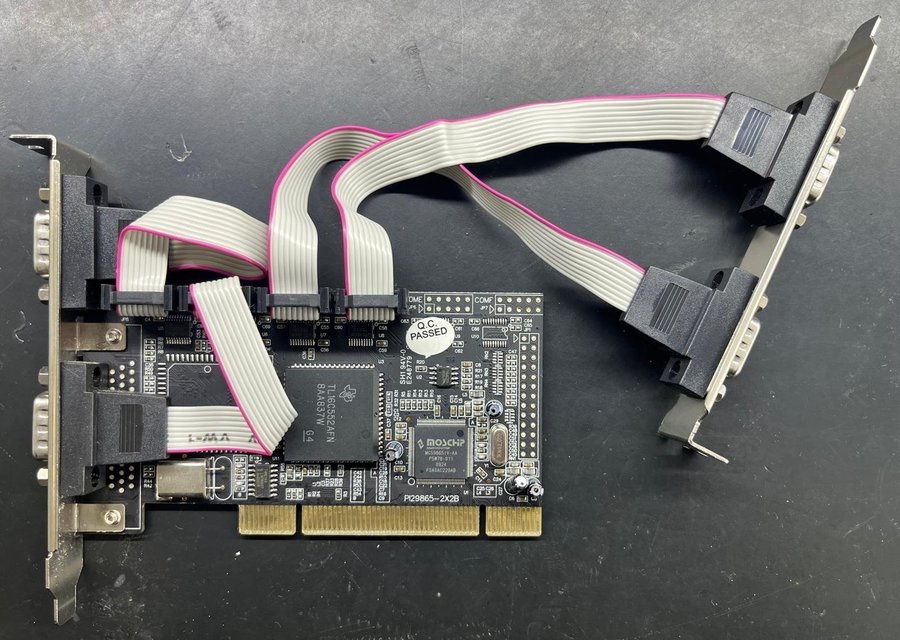 ST LAB I-430 PCI 4S Serial Card - 4 serial ports!