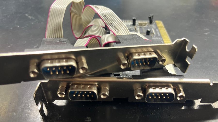 ST LAB I-430 PCI 4S Serial Card - 4 serial ports!