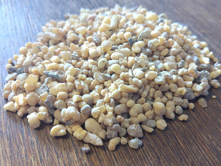 Frankincense Papyrifera, kåda 100 gram (rökelse, resin,harts,Olibanum,Boswellia)