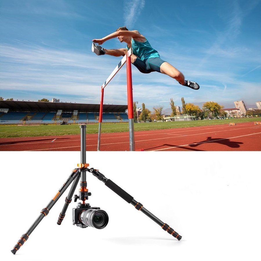 HELT NY - Kamera Stativ / Kamerastativ / Tripod / Monopod / DSLR Kamera  Mobil