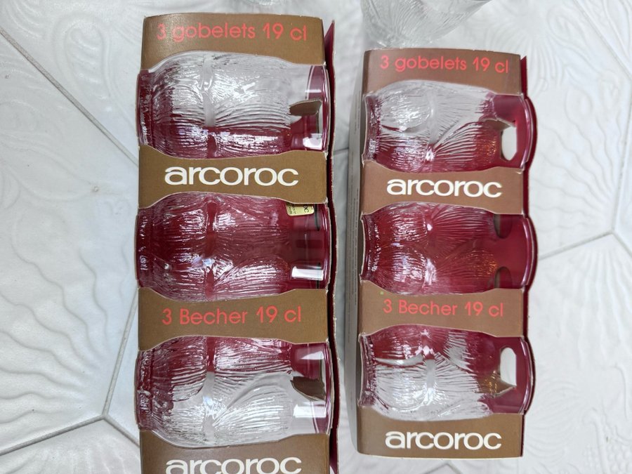 Arcoroc Fleur 10 st glas 19 cl