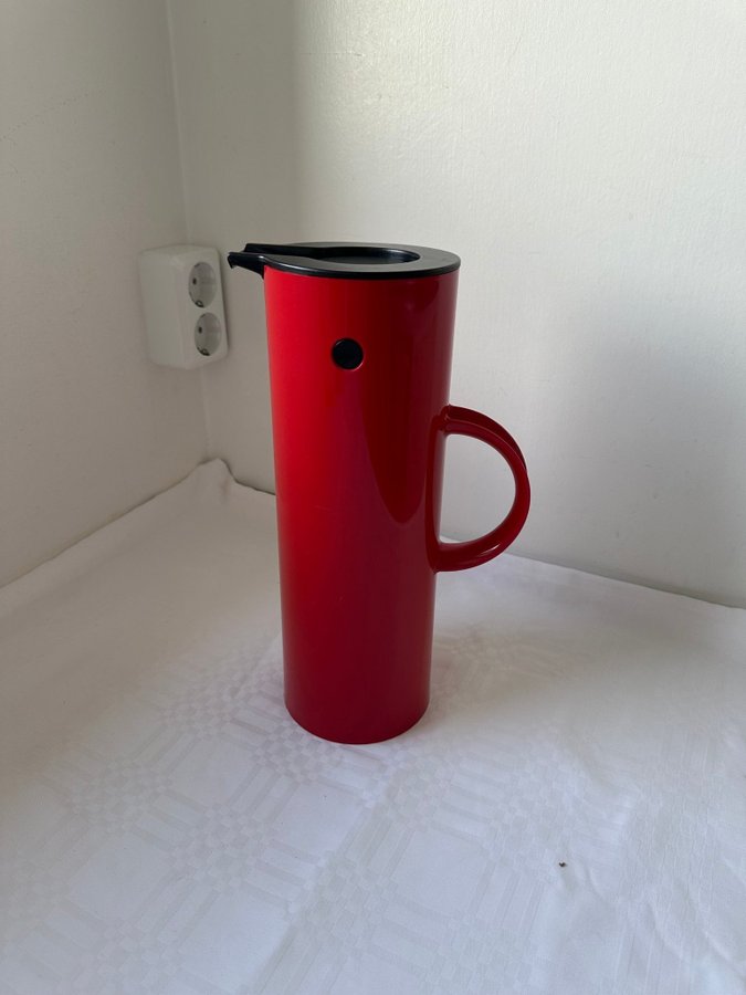 Stelton termos Röd nyans - Termoskanna Kaffekanna - Design Erik Magnusson