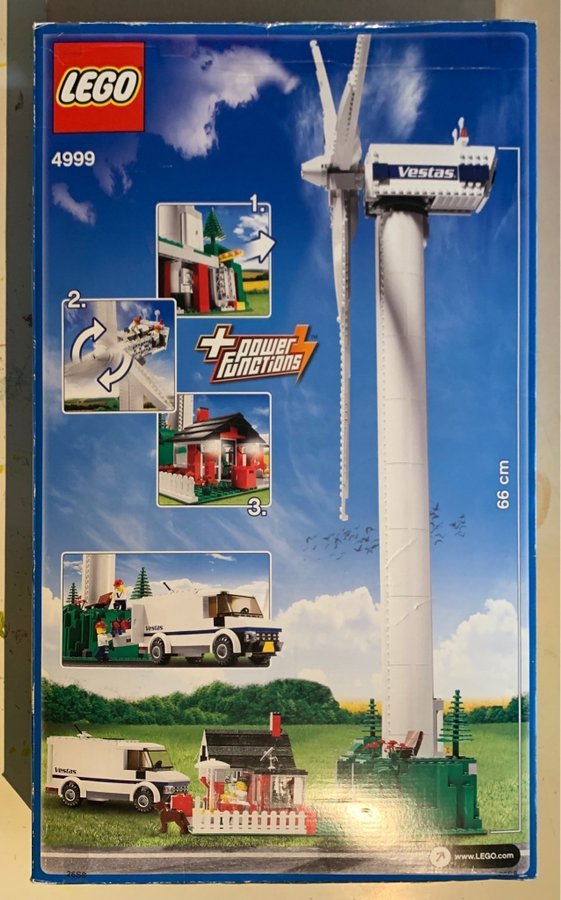 Lego Power Functions: VESTAS Wind Turbine (Promotional Lim Ed) - 4999