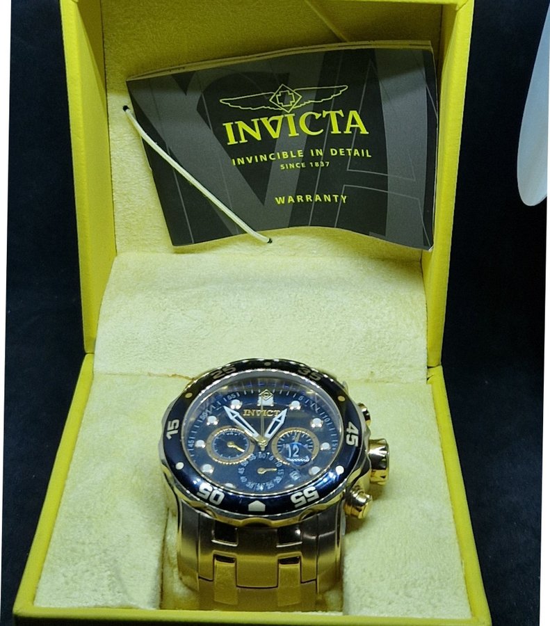 Invicta Pro Diver chronograph herrklocka