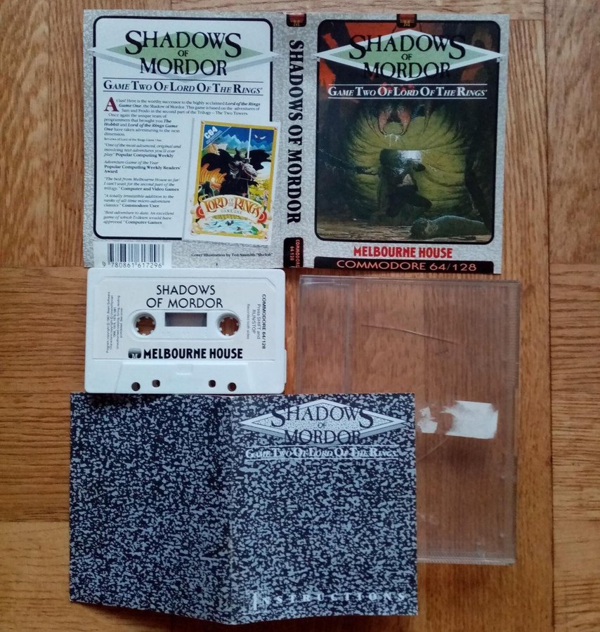 Shadows of Mordor (Melbourne House) ->TESTAD<- Commodore 64 / C64 Spel