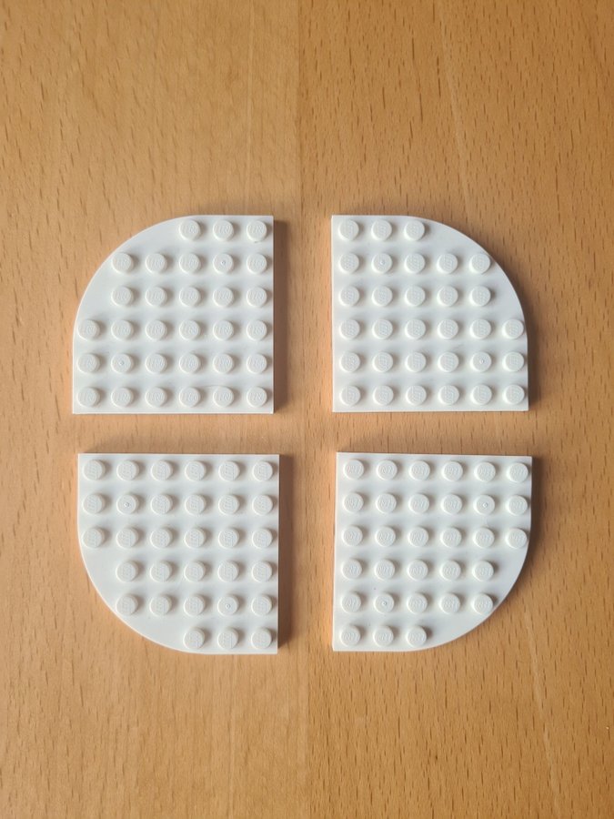 LEGO Plate / Platta | 6x6 | 6003 / 6057460 | Vit / White