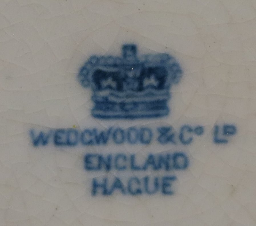 Djup tallrik HAGUE Wedgwood  CO England