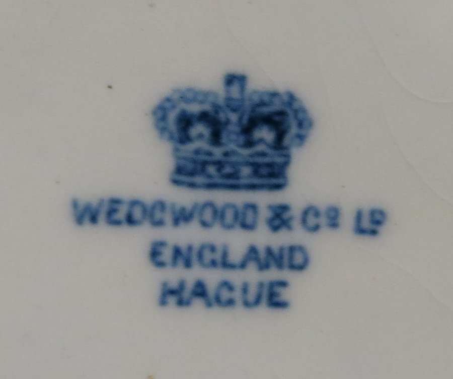 Djup tallrik HAGUE Wedgwood  CO England