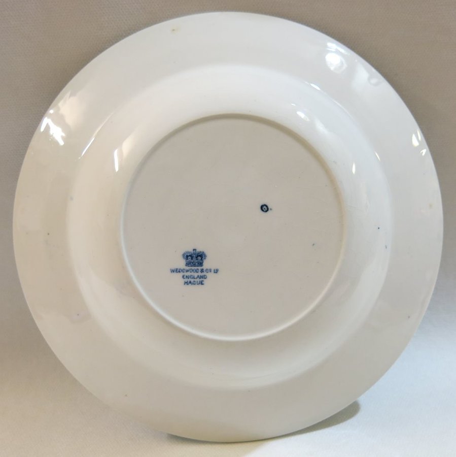 Djup tallrik HAGUE Wedgwood  CO England