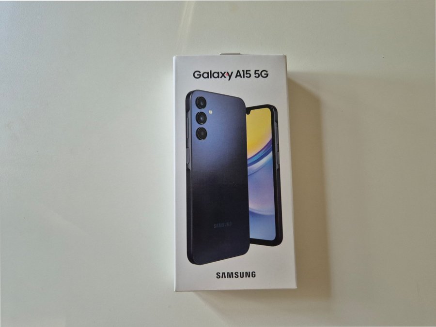 Samsung Galaxy A15 5G helt ny