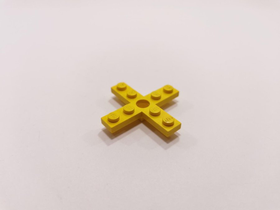 Lego - propeller - rotor - 5x5 - part 3461 - gul