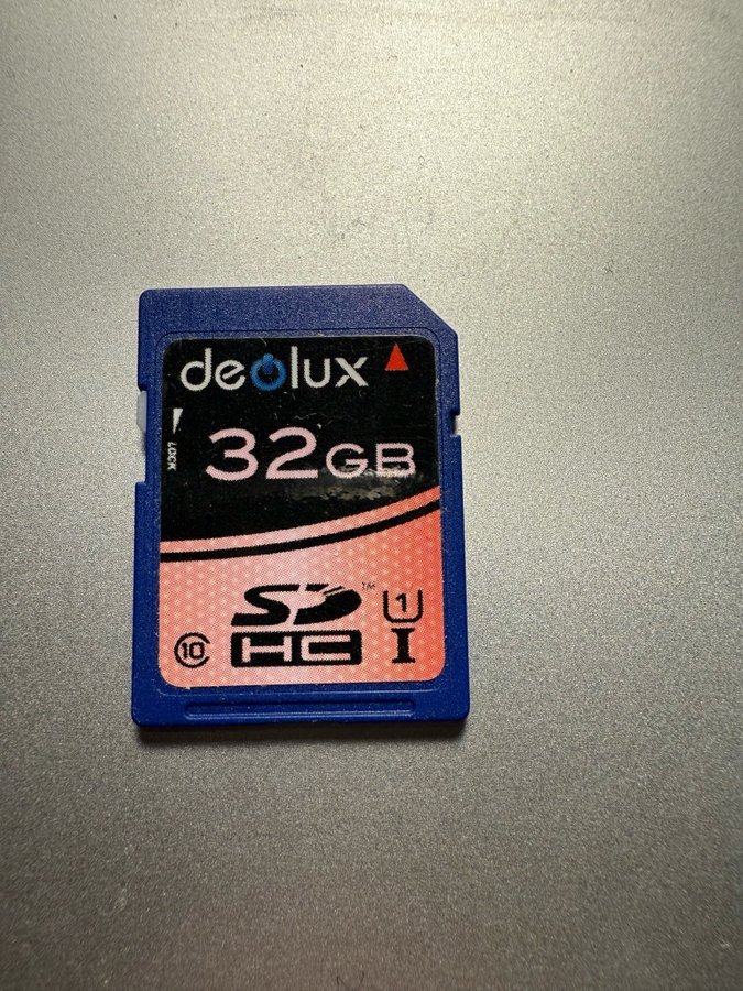 Deolux 32GB SDHC minneskort