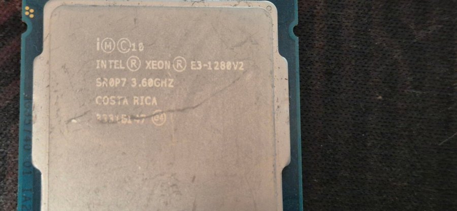 Intel Xeon E3-1280 V2 socket 1155