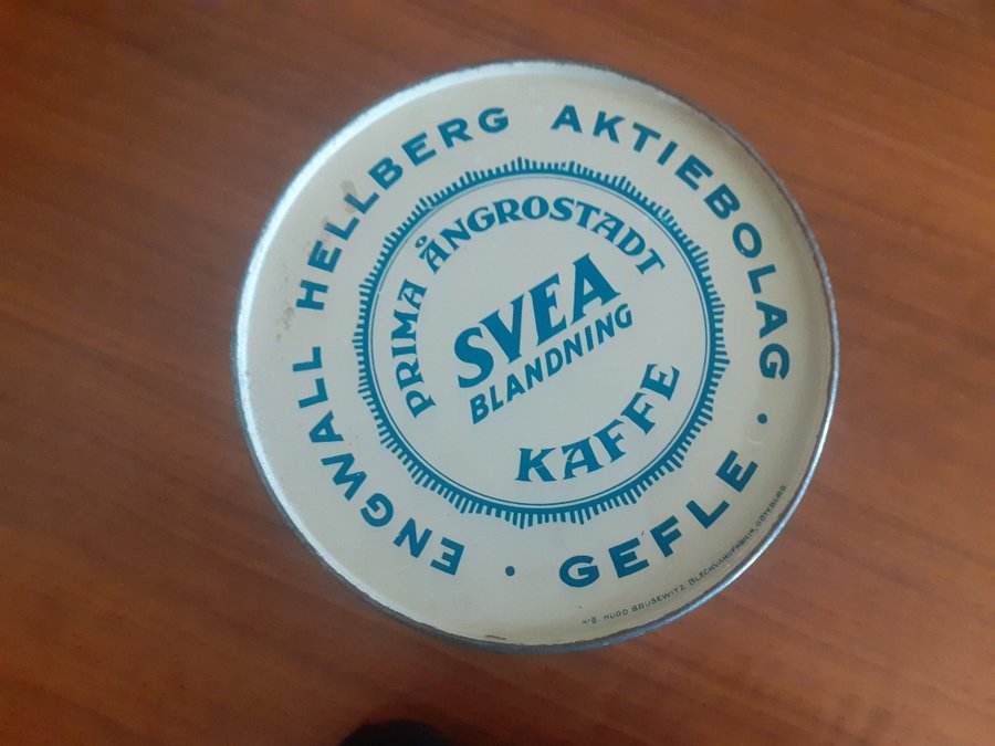 Antik kaffeburk SVEA blandning